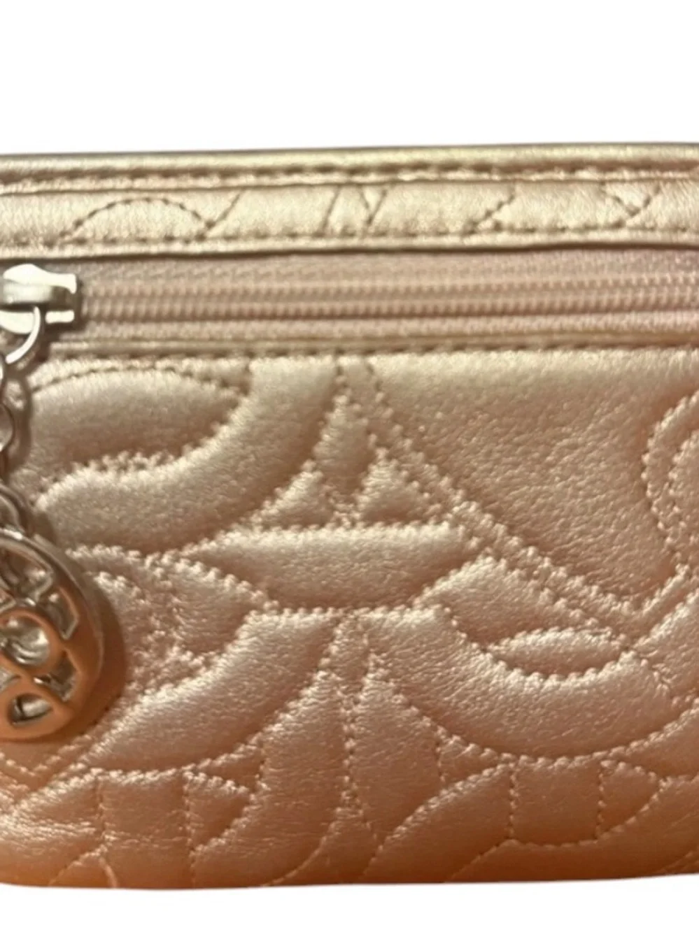 Coach Poppy Hearts Zip-Around Wallet - Picture 3 of 12